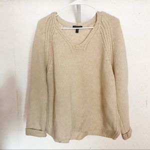 Eileen Fisher THICK Cashmere Sweater SZ M